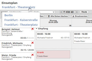 Verwalten Sie mehrere Filialen in einer Anwendung